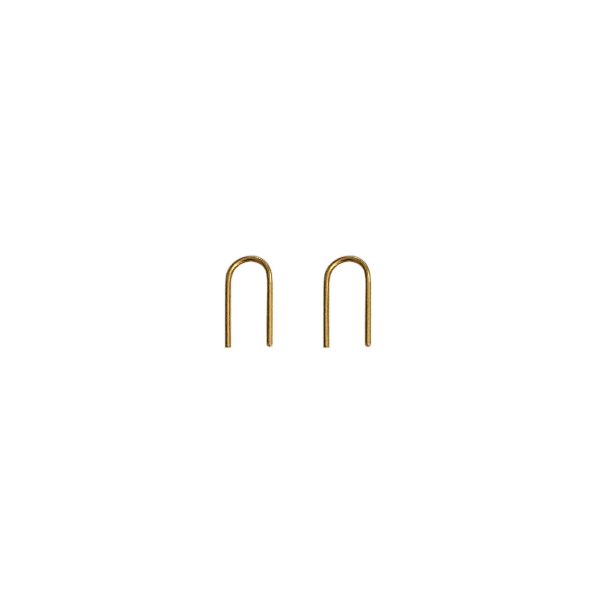 Gold filled threader earrings deals